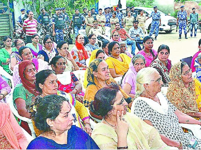 Women unite in protest of tampering incidents