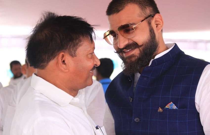 Mukhtar ansari son abbas ansari arrived varanasi 