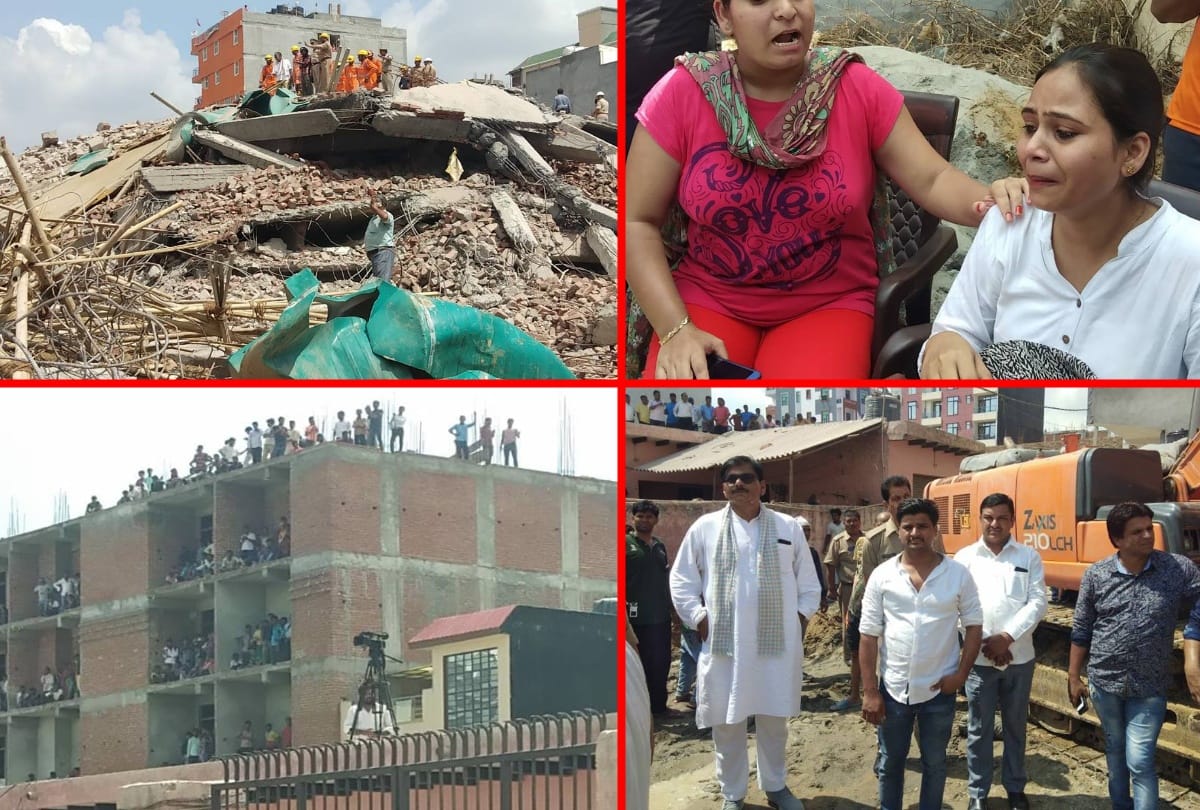 Two buildings collapse in Greater Noida