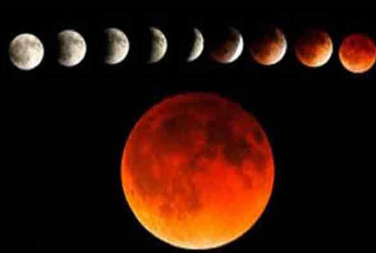 Lunar eclipse on July twenty seven