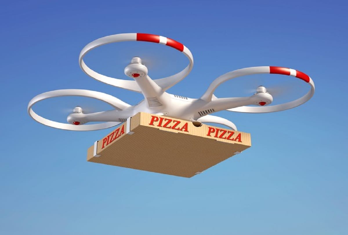In Australia drone delivery service approved for goods and food 