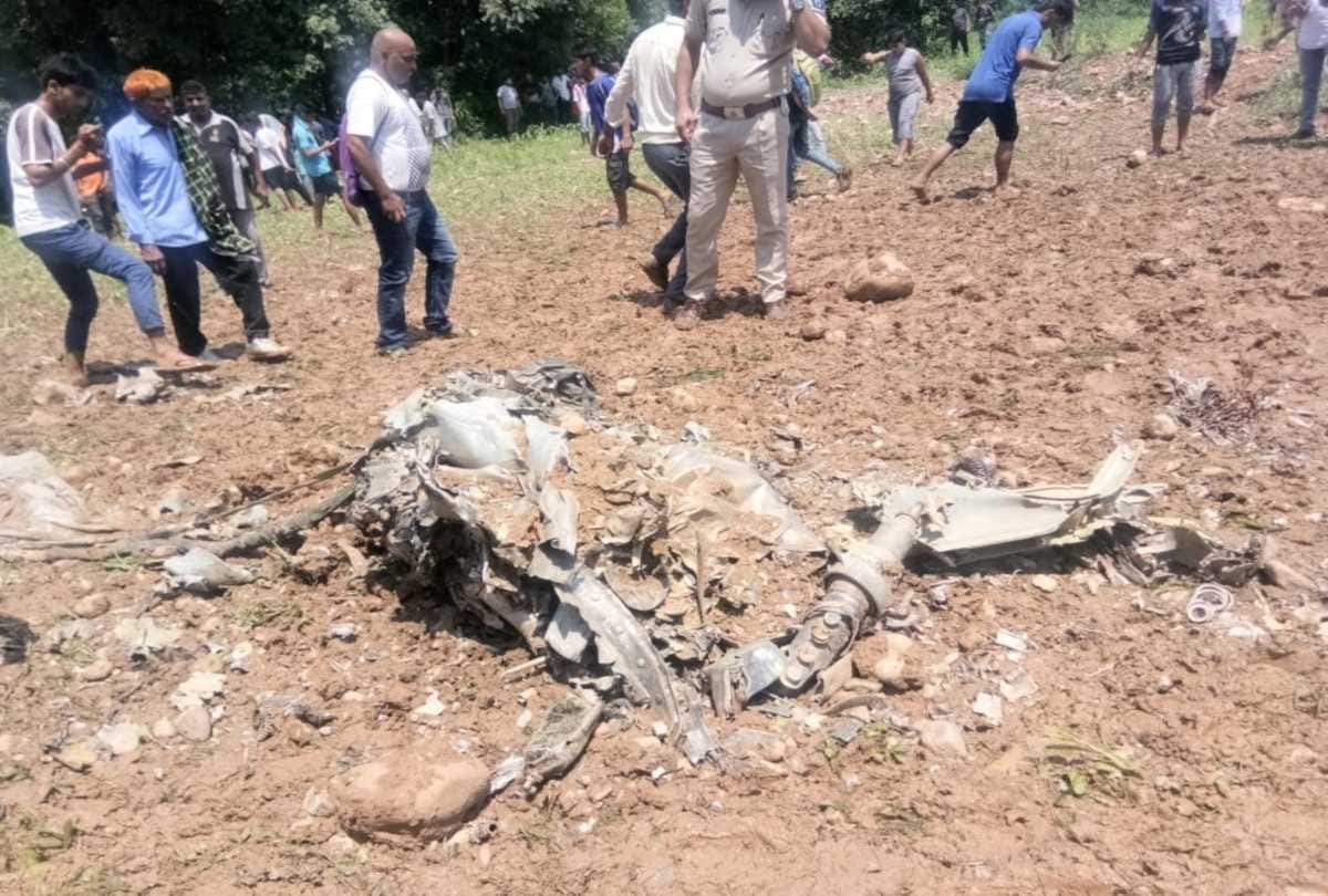 MiG-21 Indian aircraft crashes in Kangra Himachal Pradesh