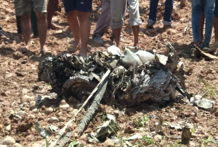  Air Force's MiG-21 crash in Jwali, search of pilot continued 