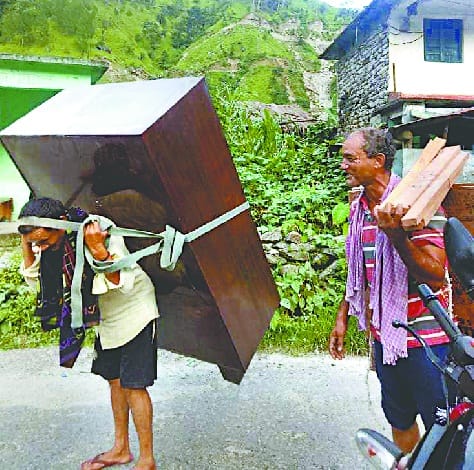 Chhibibagad people forced to leave home