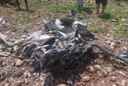 MiG-21 Indian aircraft crashes in Kangra Himachal Pradesh