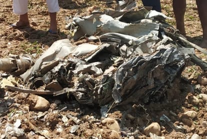 MiG-21 Indian aircraft crashes in Kangra Himachal Pradesh