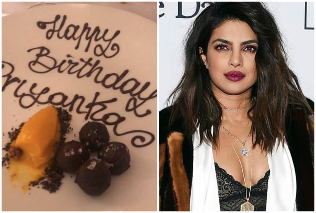 Priyanka Chopra birthday celebration first picture 