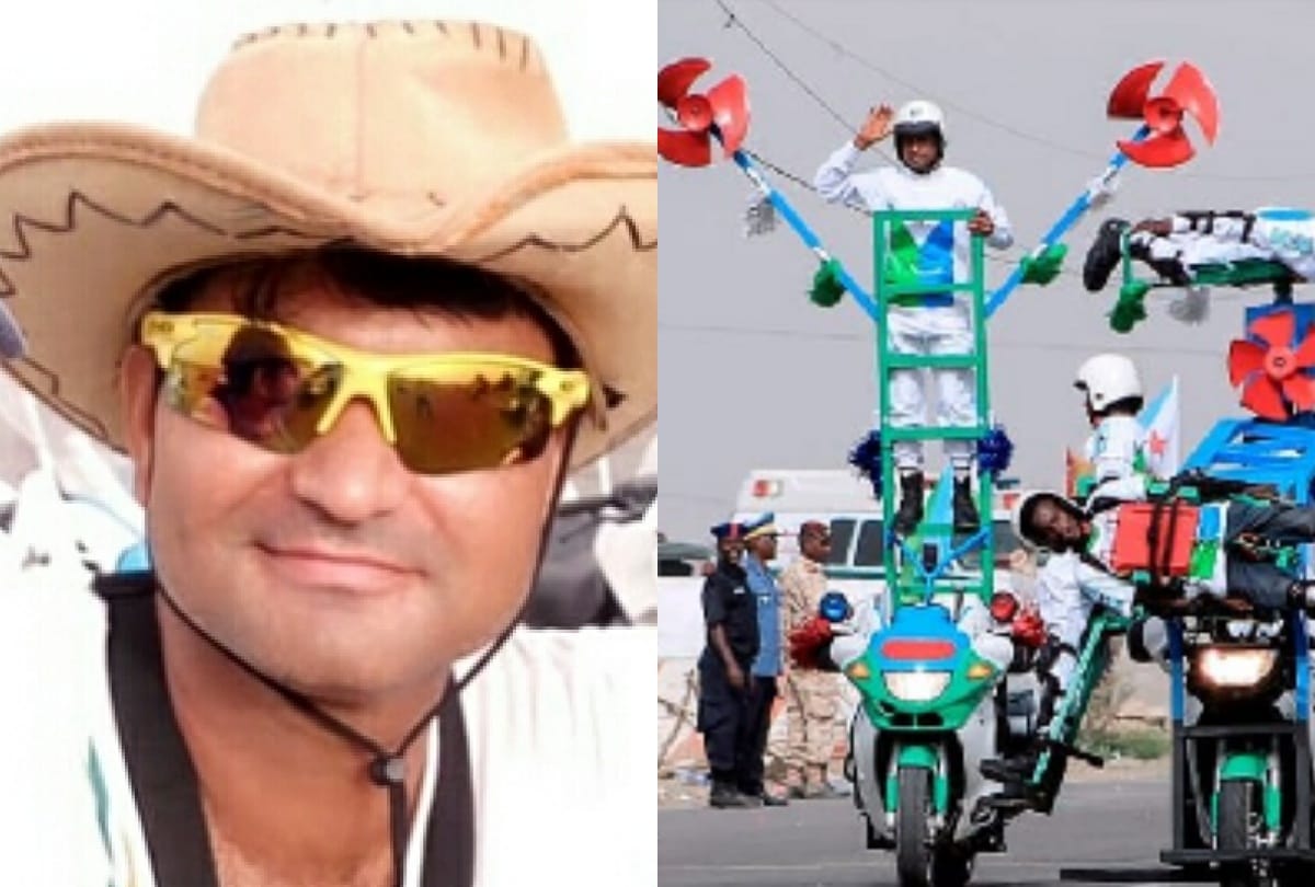 man making india proud on international by giving bike riding training 