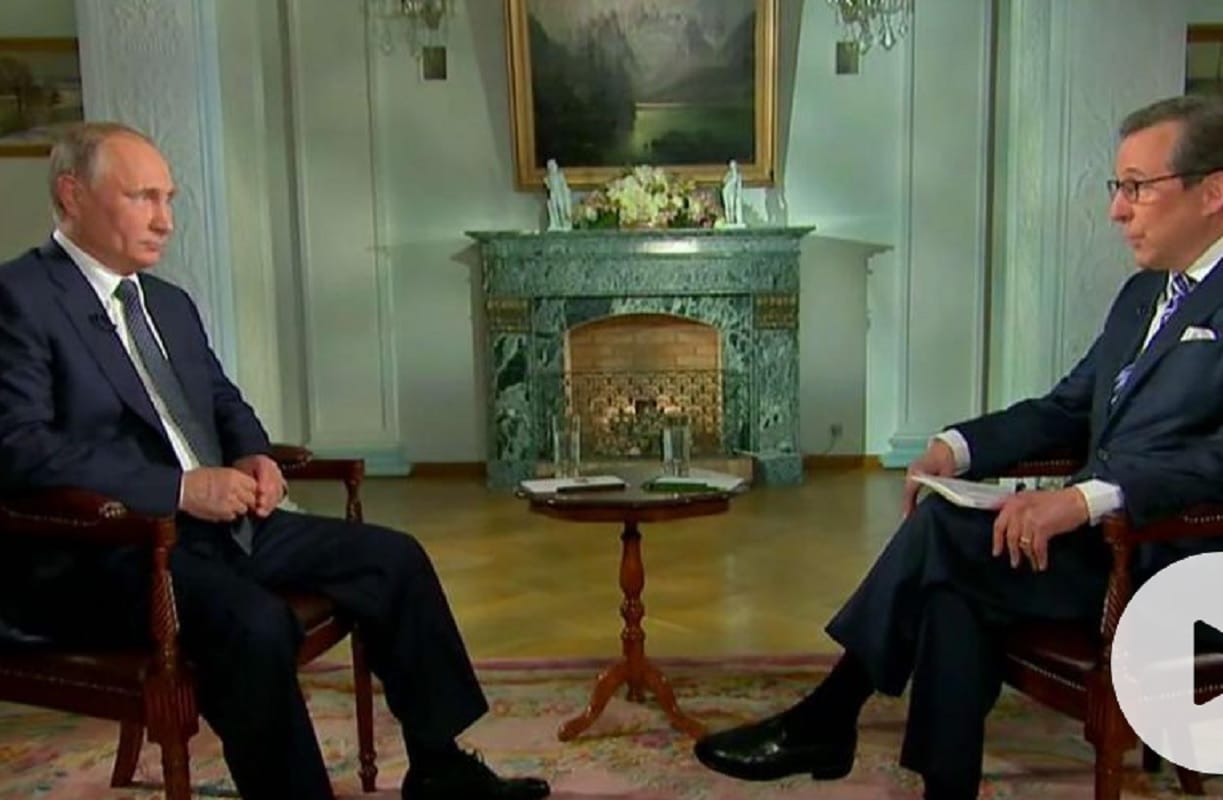 American journalist took interview of Russian President Vladimir Putin