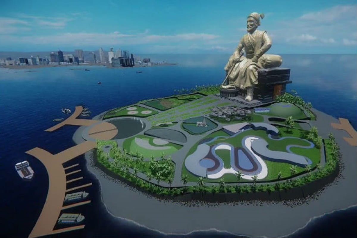 The height of the Shivaji Memorial will be reduced in the Arabian Sea