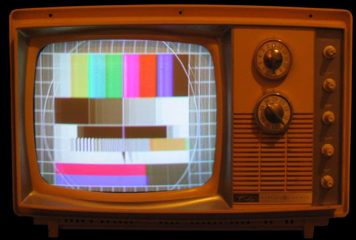 world television day first television made of fan motor sewing cardboard and biscuit tin