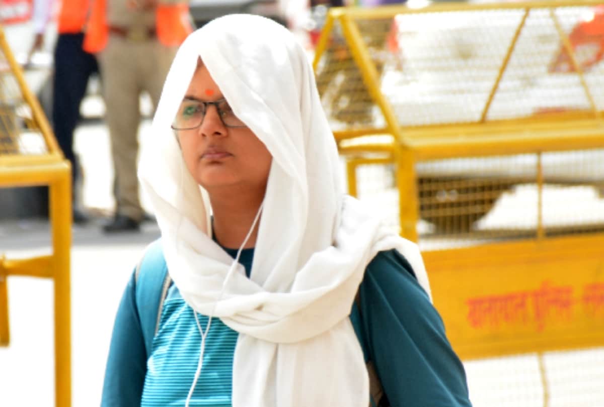 temperature increased in lucknow