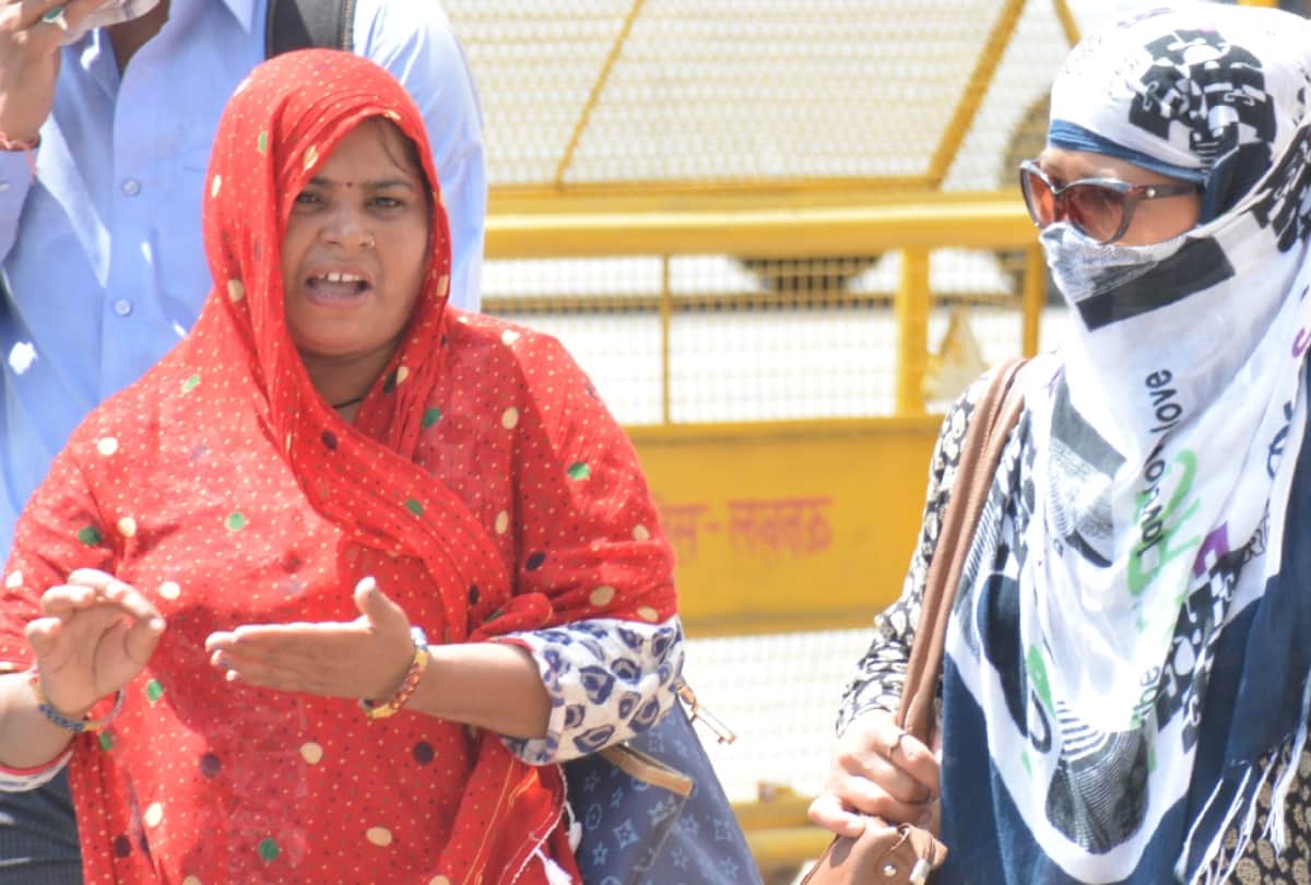 temperature increased in lucknow