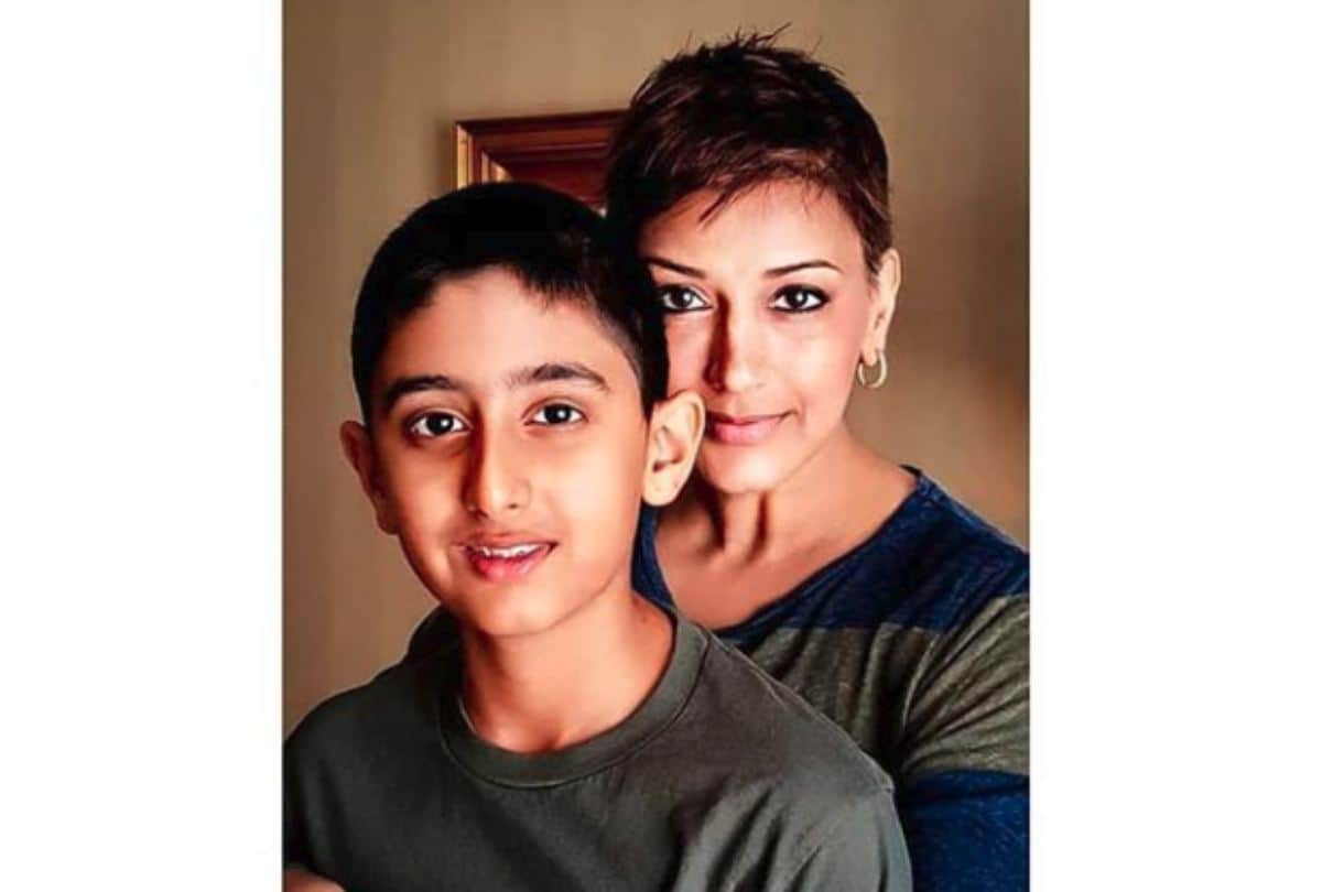 sonali bendre share photo with her son ranveer