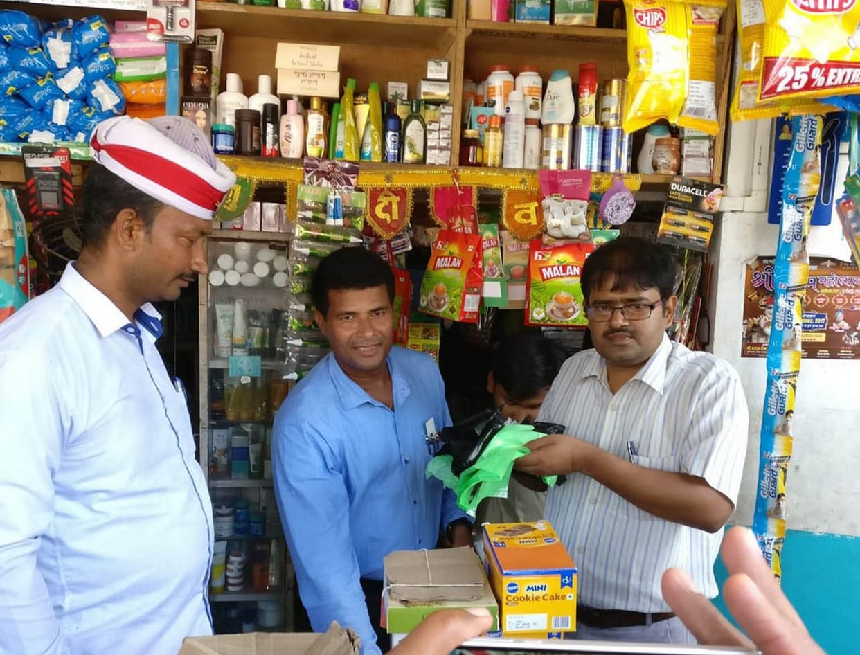 Fifty hundred rupees fine on getting polythene