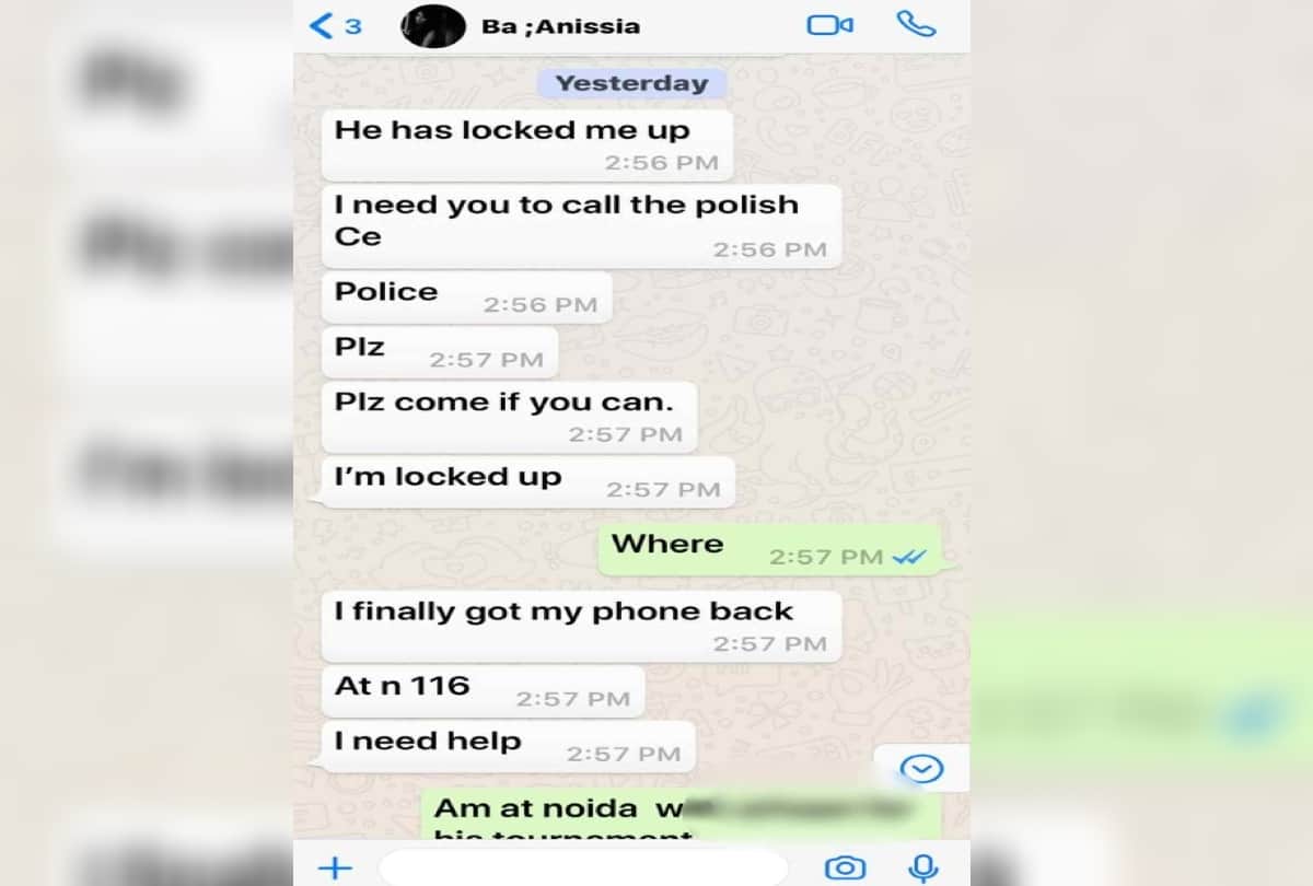 anissia friend says Lufthansa air hostess was locked in room by husband