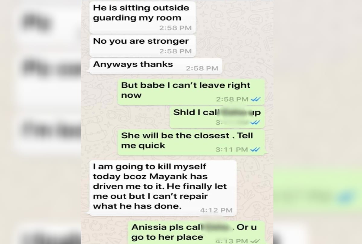 anissia friend says Lufthansa air hostess was locked in room by husband