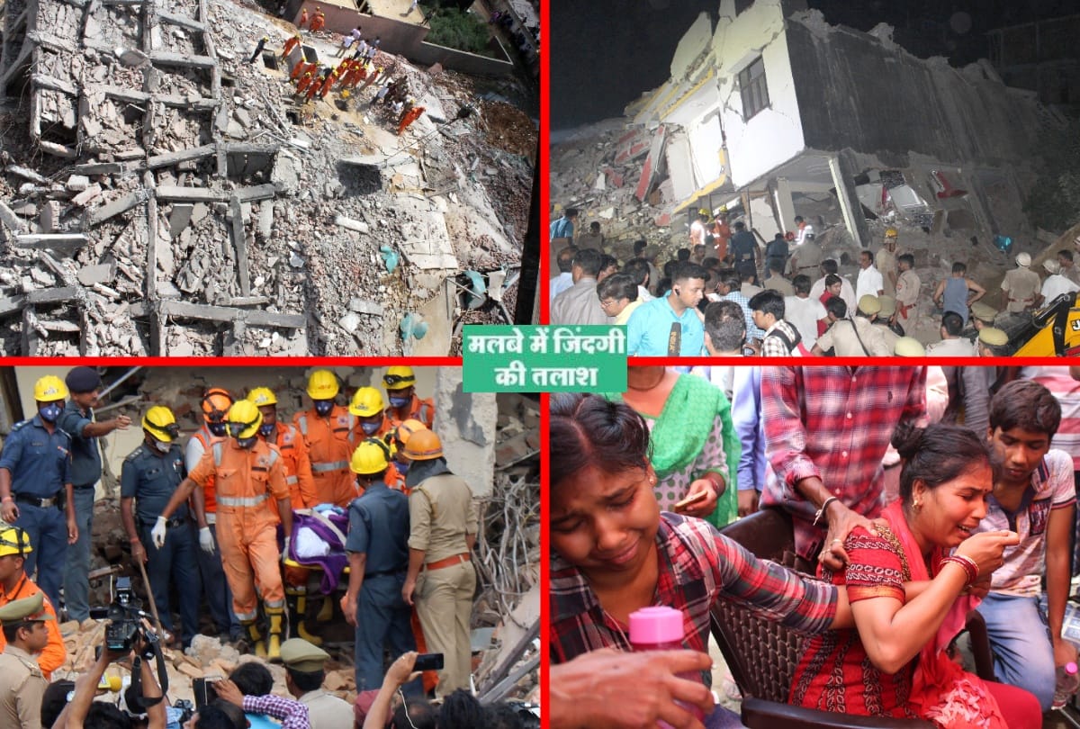 year ender 2018 These are big building building collapse incident in delhi ncr