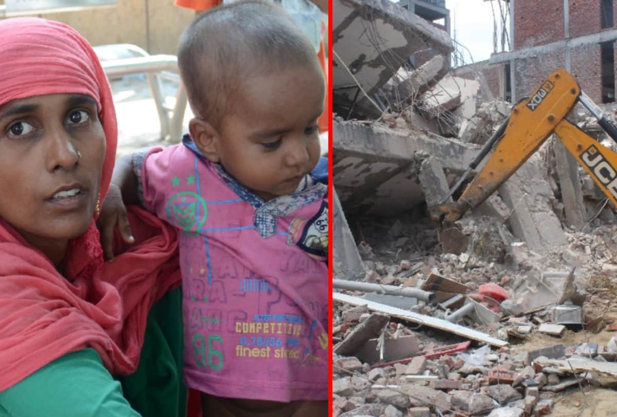 naushad wife want husband not money in shahberi building collapse