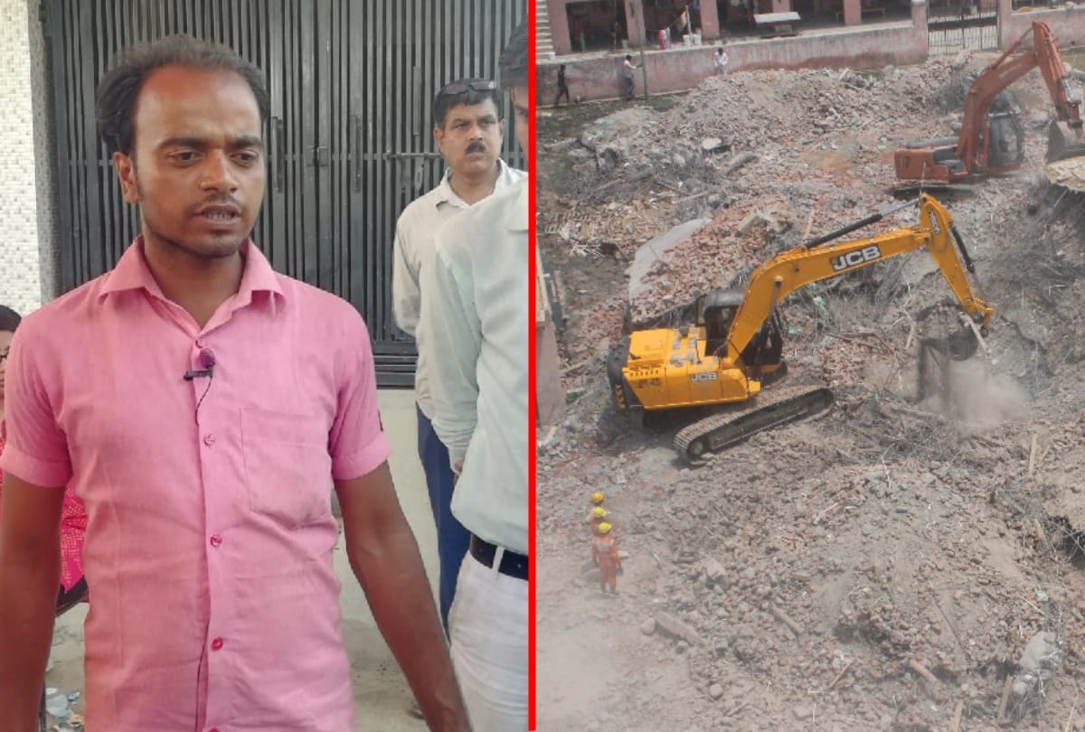 fan safe man life before Shahberi Building Collapse