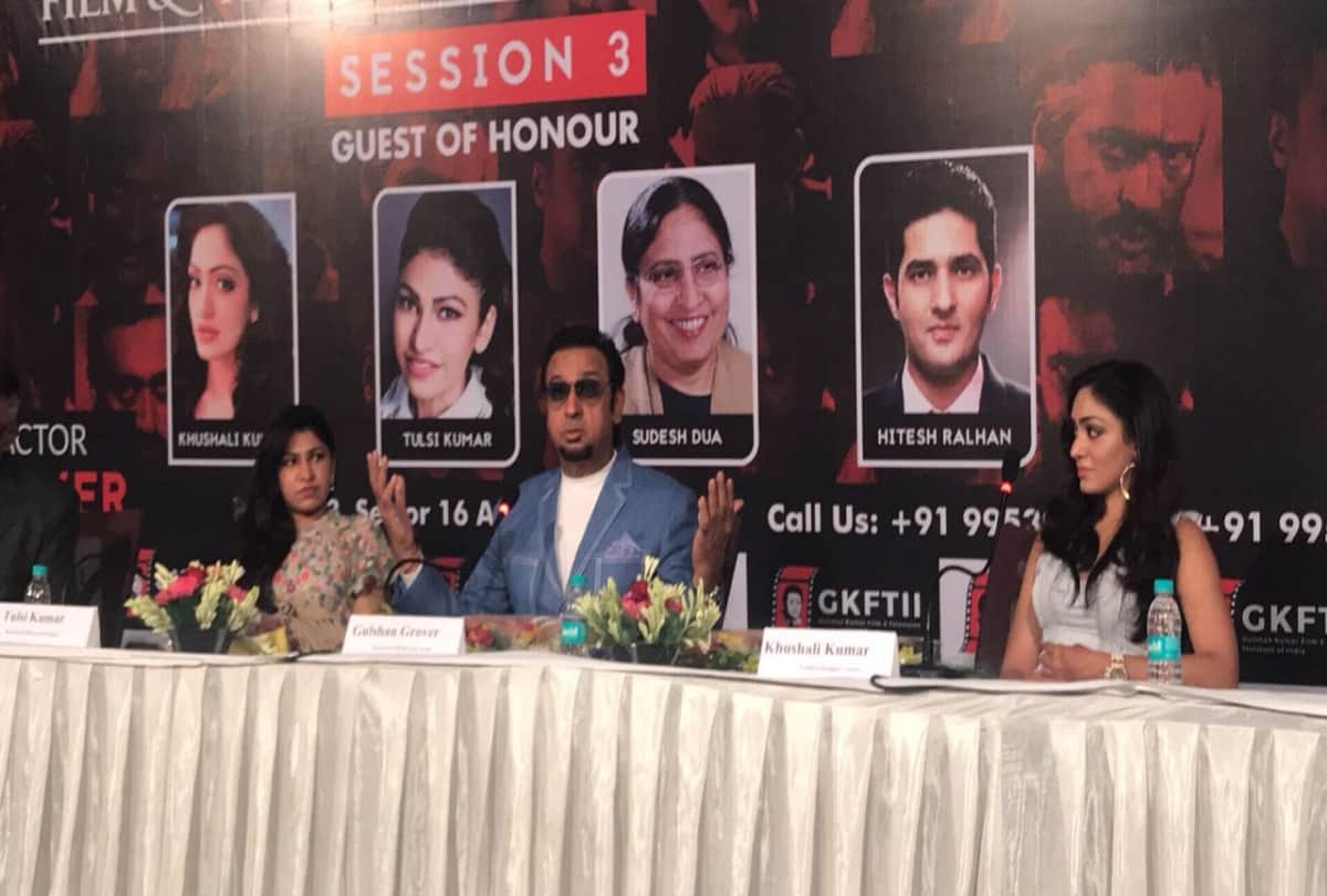 Gulshan grover Tulsi kumar at inaugural event of GKFTII