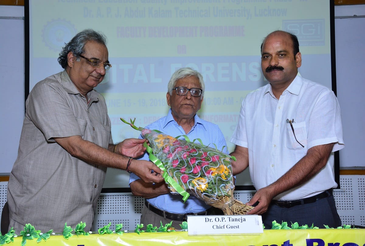 hindustan college organized a workshop forensic science