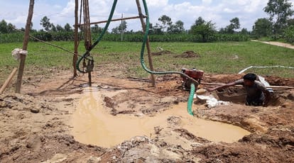 UP: Blasted 230 feet below in Earth, oil exploration begins