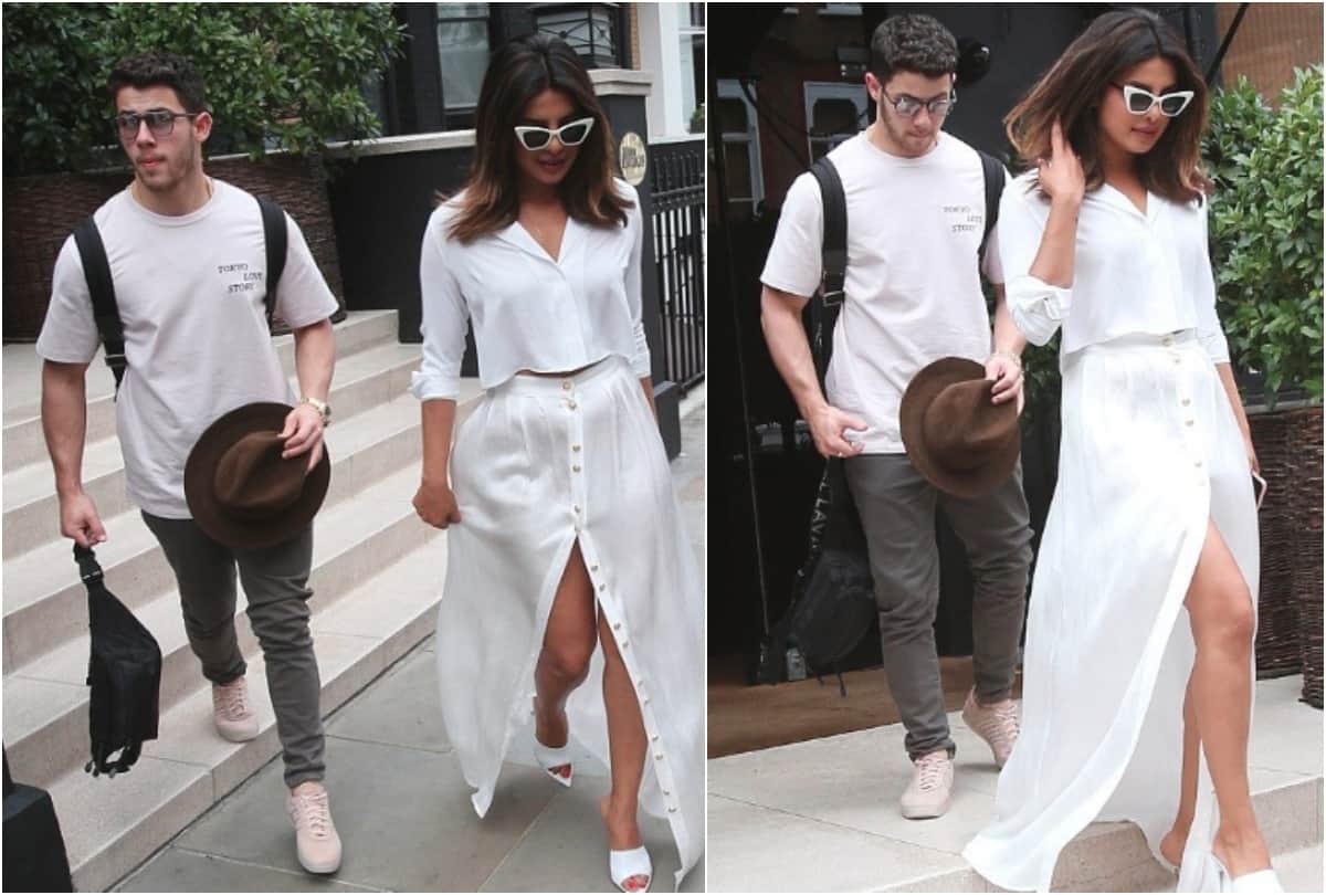 Nick Jonas Departed to America after his Engagement with Priyanka Chopra