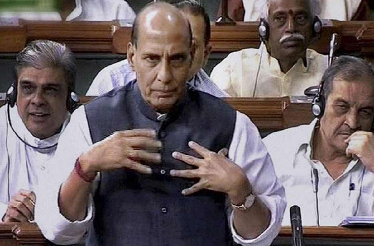 Mob Lynching: Rajnath Singh said social media is responsible for violence