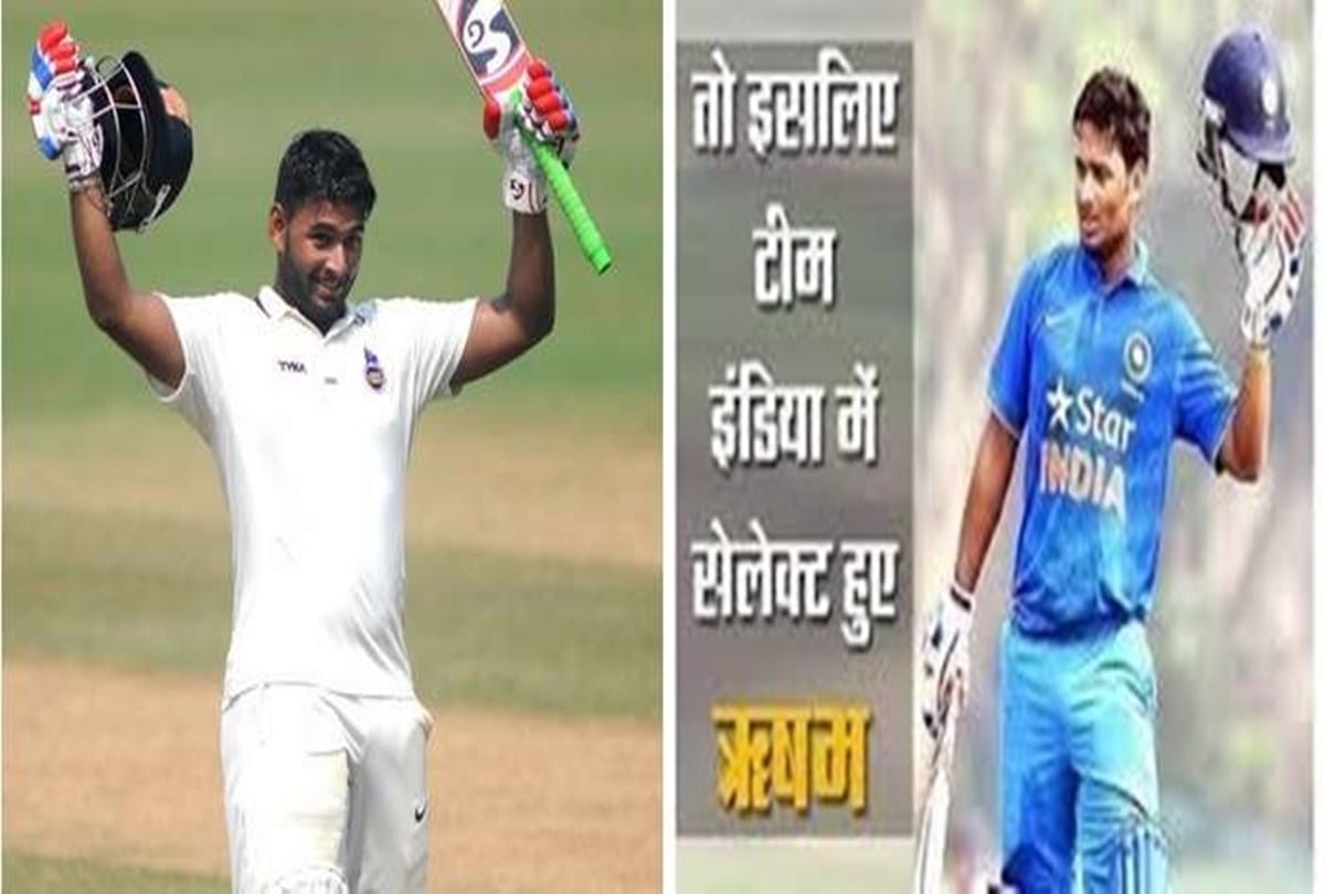 5 reasons why selectors choose Rishabh Pant for the first time in Indian test squad for England tour