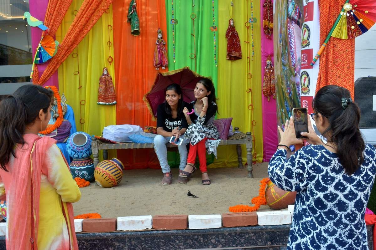 Rajasthani mela celebration in varanasi