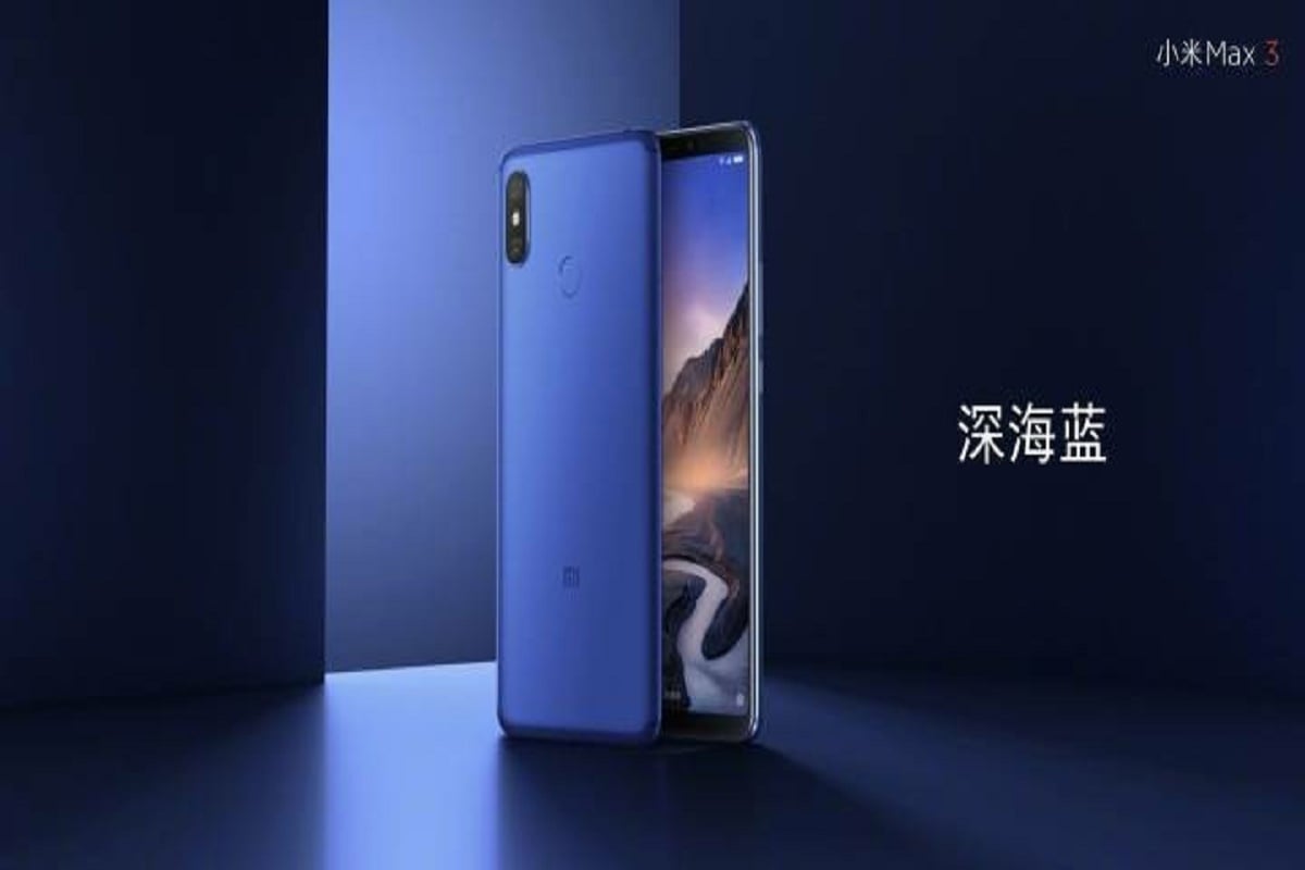 Xiaomi Mi Max 3 Launched in China with 5,500mAh Battery and Dual Rear Cameras