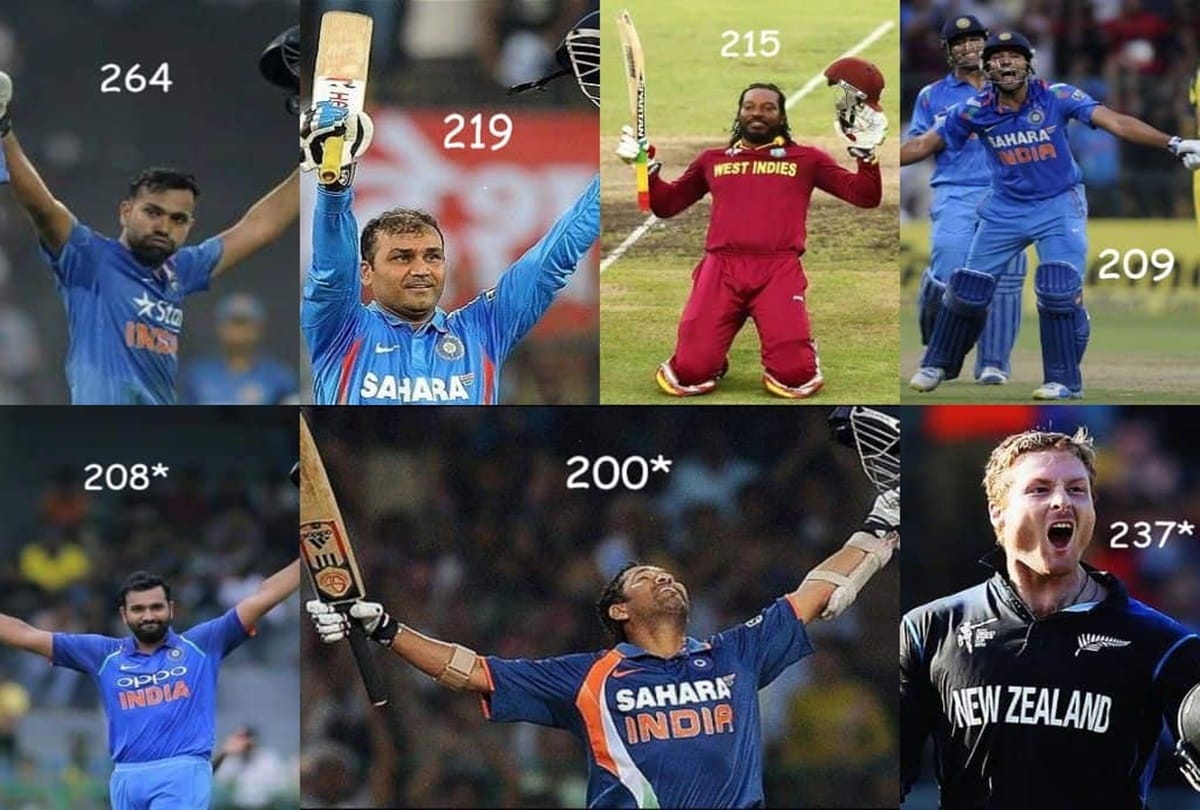 Not only Fakhar Zamaan but these cricketers have also scored double centuries in ODI