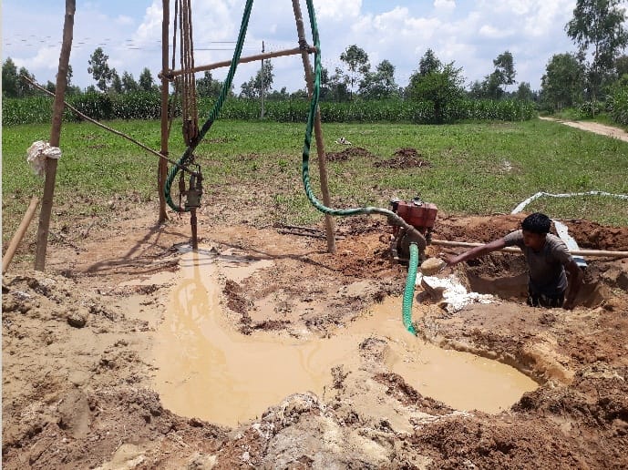 Investigations of oil reserves in Jawad