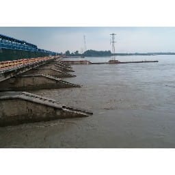 water level of river ganga extends in narora