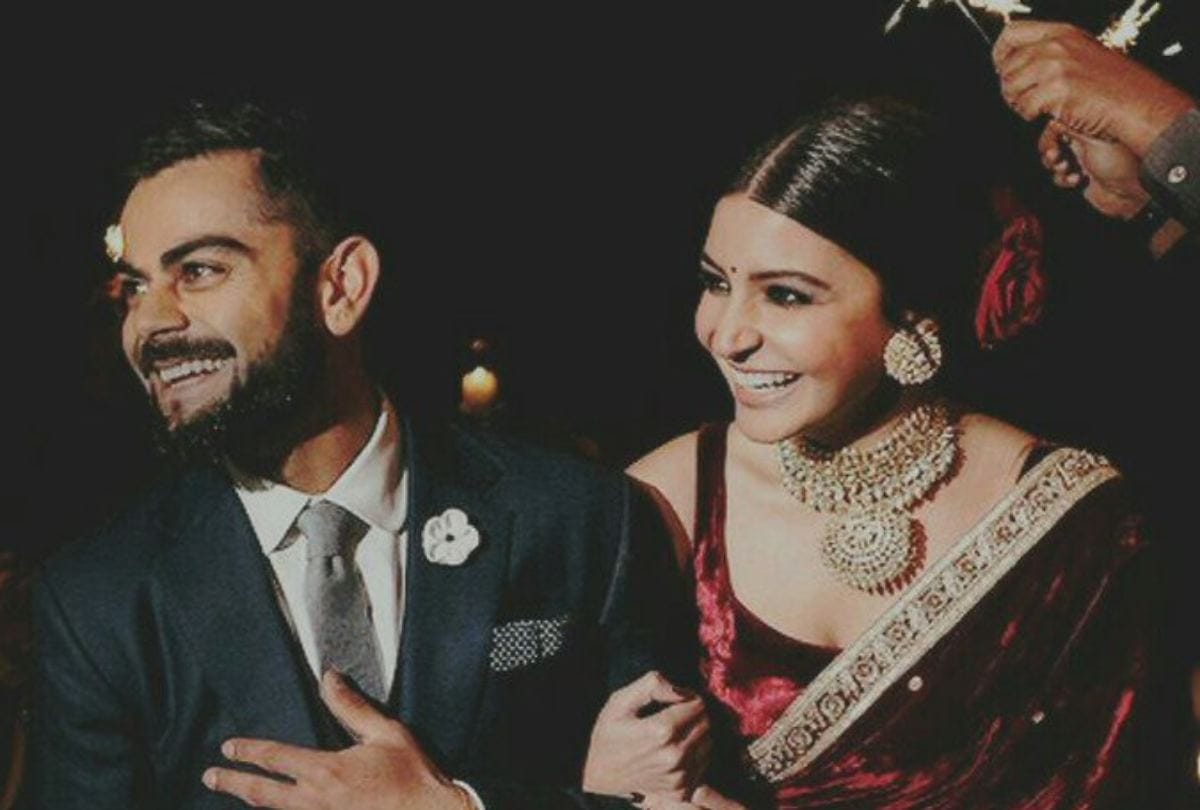 virat kohli share the new photo with anushka sharma