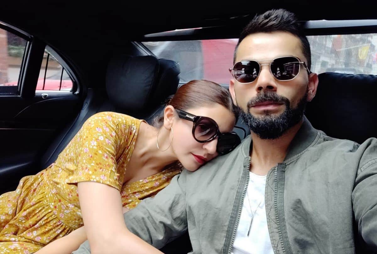 virat kohli share the new photo with anushka sharma