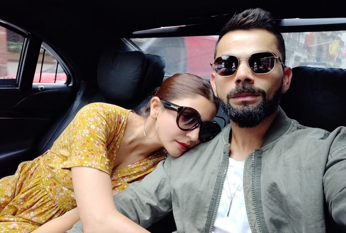virat kohli share the new photo with anushka sharma