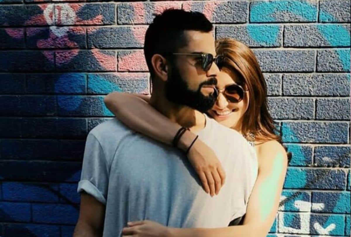 virat kohli share the new photo with anushka sharma