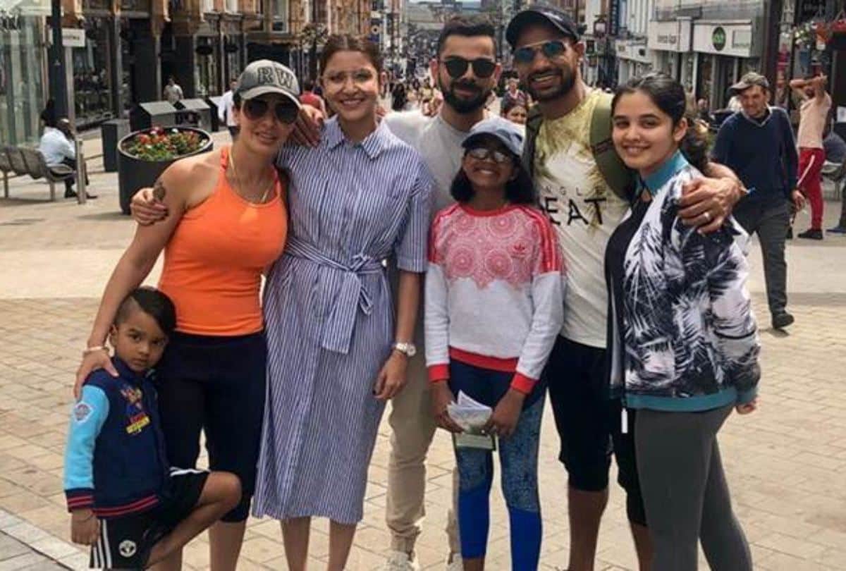 virat kohli share the new photo with anushka sharma
