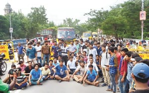 KPUC hostel's gullet, students planted jam