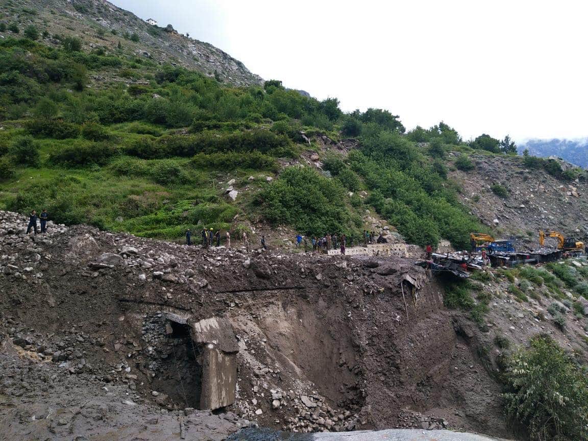 exclusive photos of cloud burst in uttarakhand china border