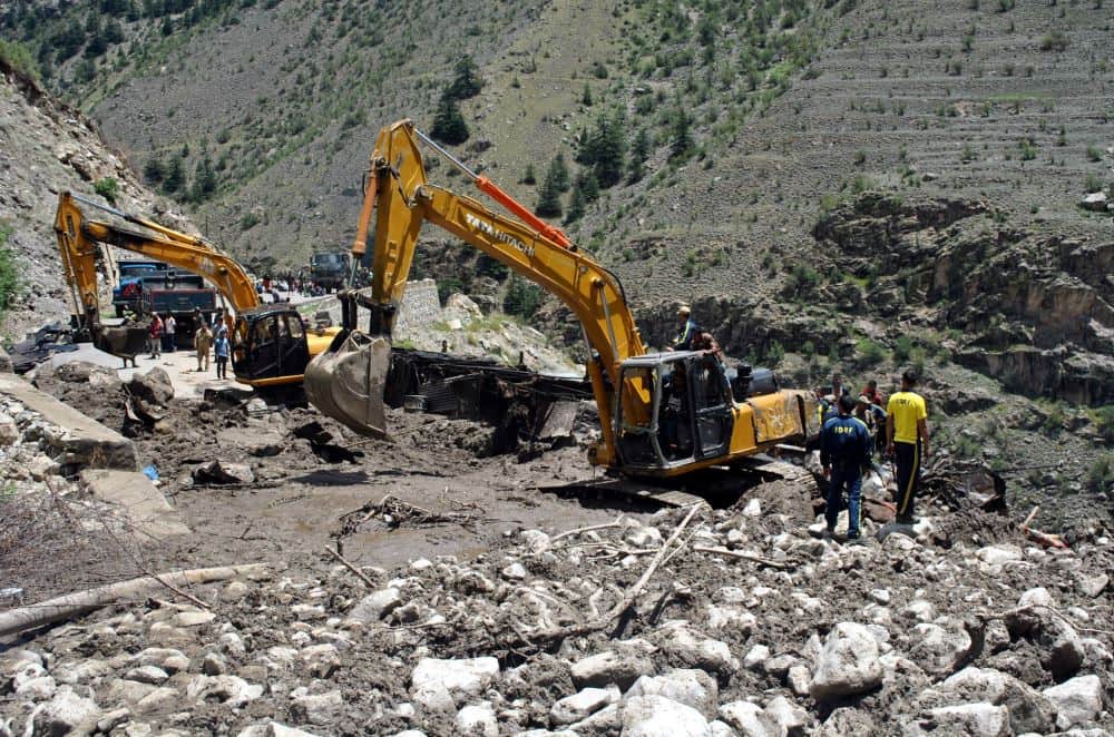 exclusive photos of cloud burst in uttarakhand china border