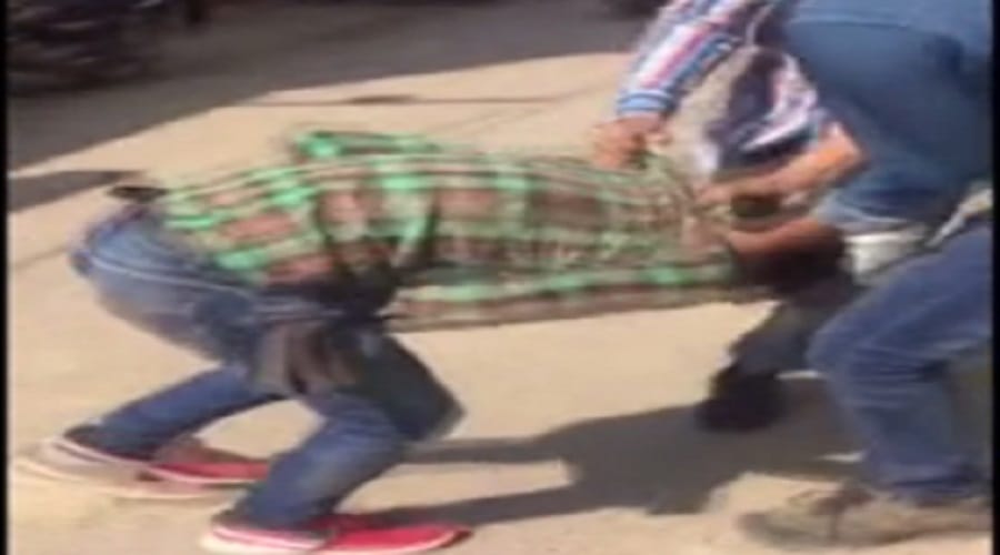 UP: video of boy gets beaten by two boys went viral police rushed to the hospital