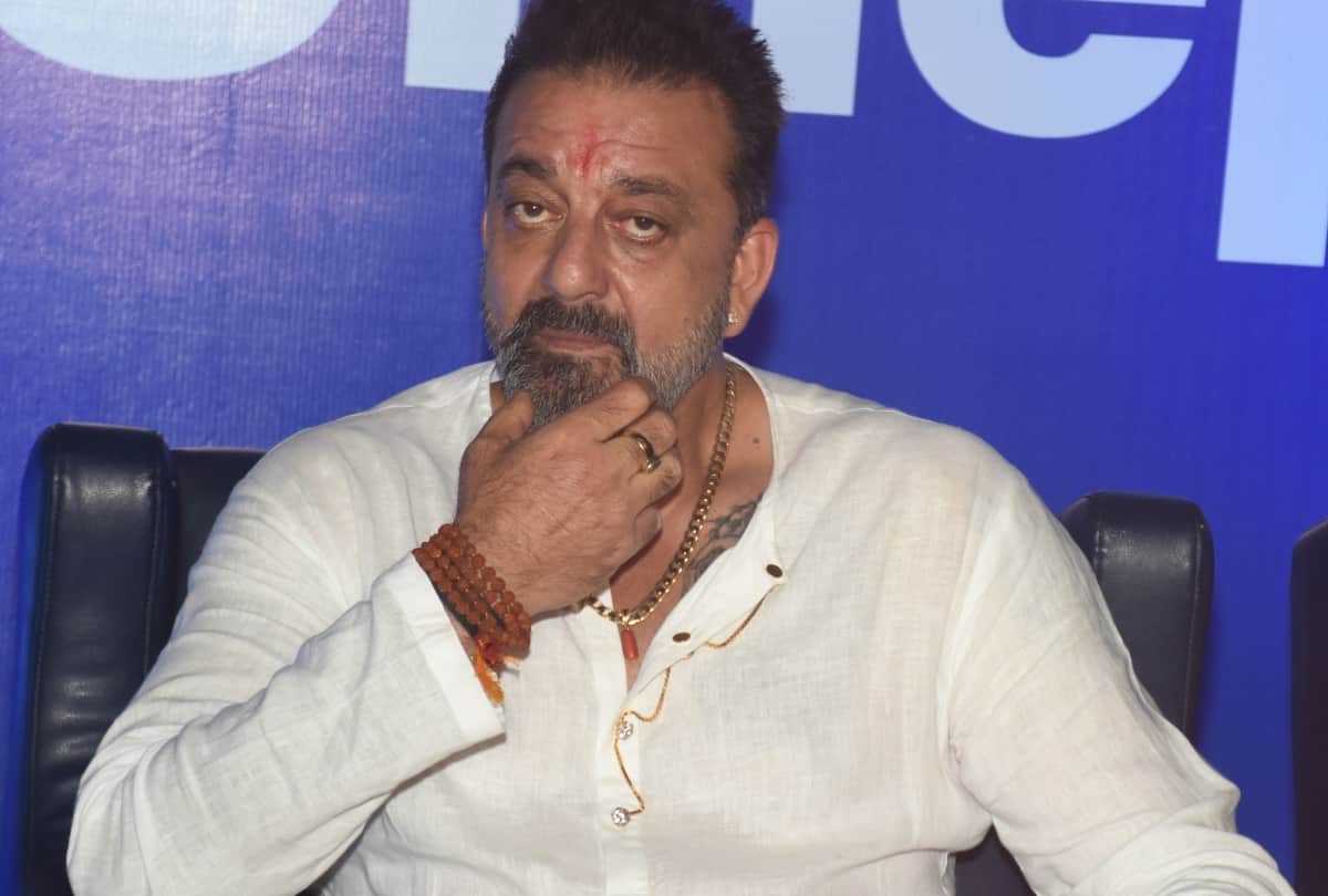 film actor sanjay dutt reached for promotion of film in lucknow