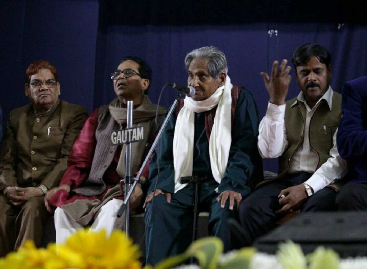 gopal das neeraj was a not only popular poet and veena of hindi 