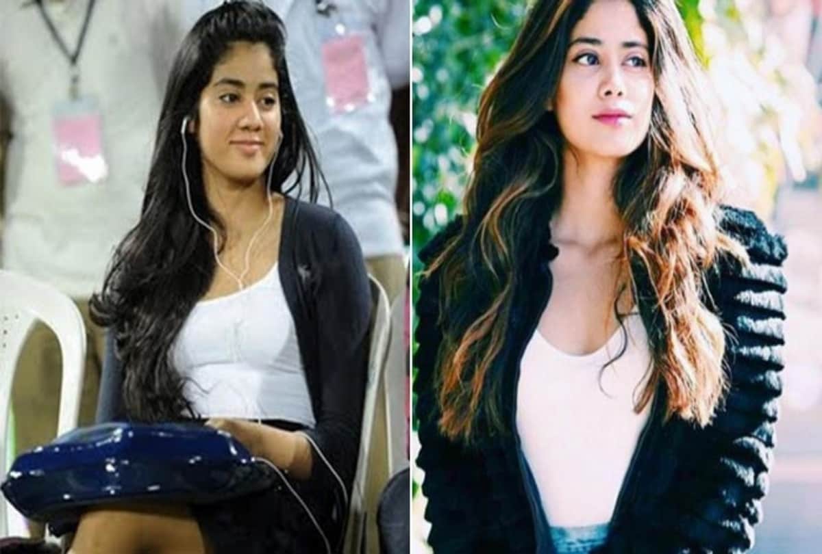 transformation of chubby chick Jhanvi Kapoor to gorgeous