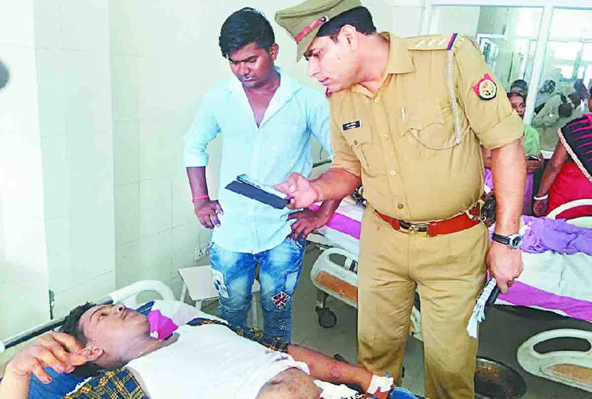 shot on opposing loot in unnao