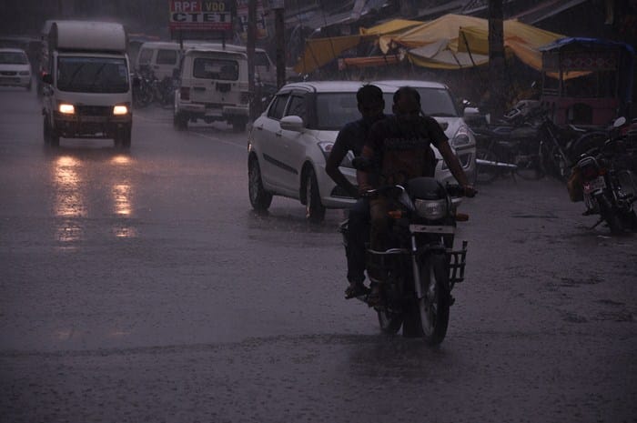 rain occured
