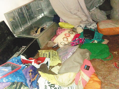 15 lakhs of stolen from two houses of Bhadikh village